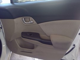 2014 HONDA CIVIC LX , WHITE, AT, 1.8L STK# A25172